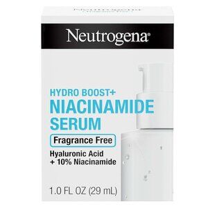 NEW Neutrogena Hydro Boost + Niacinamide Multi-Action Face Serum Hyaluronic Acid